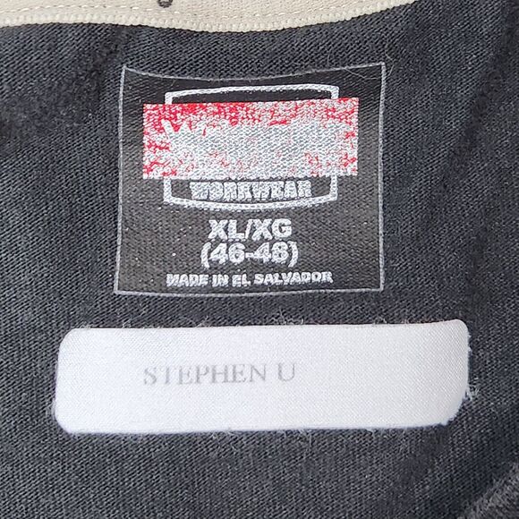 Wrangler Workwear Shirt Men XL Long Sleeve Chore Western Utility Laborer Outdoor - Picture 6 of 7